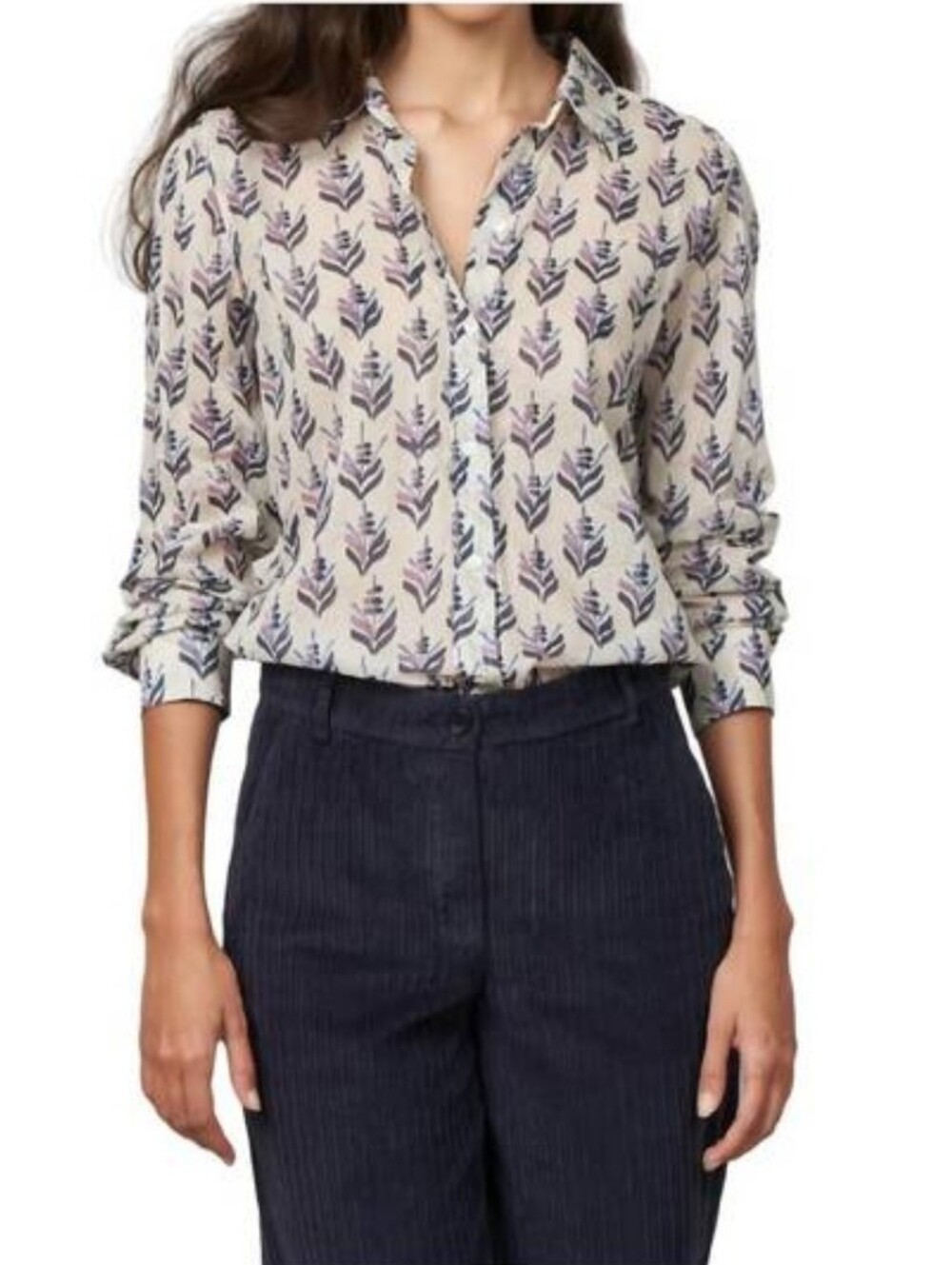 Hartford 100% Cotton Button Down Shirt